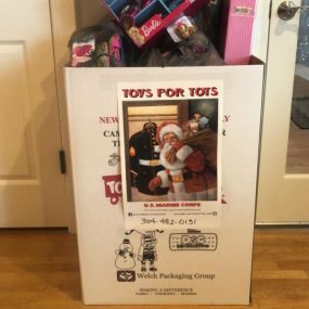 Toys for Tots donation