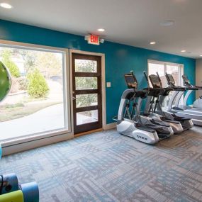 Health and Fitness Center Fully Equipped with Kettle Bells, Yoga & Exercise Balls, Resistance Bands and Cardio Equipment at Artesian East Village