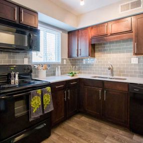 Gorgegous Kitchens Complete with Designer Finishes, Modern Appliances, Quartz Countertops and Tiled Backsplash at Artesian East Village