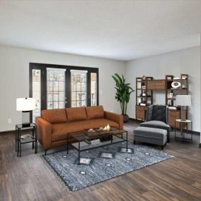 Spacious Living Room at Artesian East Village