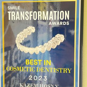 Beautiful Smiles Ontario - best in cosmetic dentistry  award