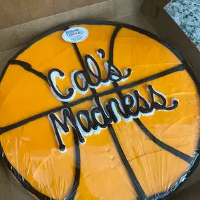 March Monthly Mingle was basketball themed because of the madness that comes with March basketball. It’s always nice to take a little break and enjoy food and conversation together. We wore our favorite teams and ate our favorite game day foods! Welcome to Cals Madness ????. *Cal repping in his college basketball jersey MidAmerica Nazarene University????