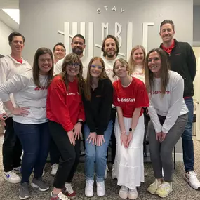 The gangs all here! I am bursting with pride at how awesome this group is! This is the best vibe and most productive office we have ever been.