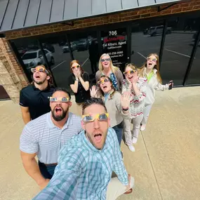 Our office enjoyed taking a break to watch the eclipse and eat our star crunch. It’s always amazing to me when the whole country pauses to marvel at the same thing! Once upon a time, there was light in my life-But now there's only love in the dark.Nothing I can say-A total eclipse of the heart. ????