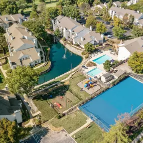 Aerial View of Property