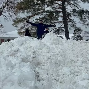 Had a sledding day at the office with all the snow we got!