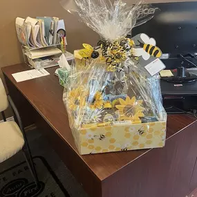 Next weeks gift basket donation to the Brewerton Elementary School fund raiser. Wed be happy to support other local groups as well!