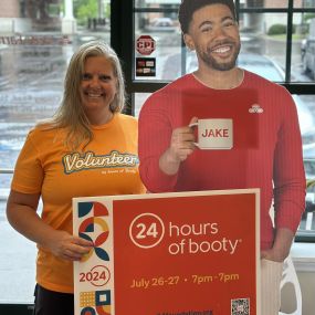 Jake and I are heading to Bootyville today to support the cancer community of Charlotte at the 24 Hours of Booty event! Come by and see us and experience the passion in caring for cancer patients and their families in Charlotte.