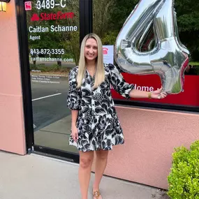 4 Years of Caitlan Schanne State Farm Insurance!