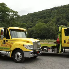 Our yellow trucks are an indication that A-1 Towing Services is getting the job done!