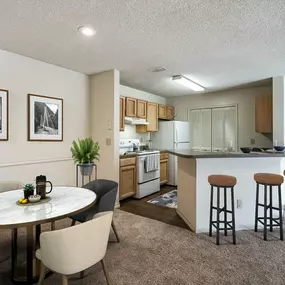 Dining room and Kitchen