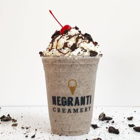 Negranti creamery cookie and cream milkshake