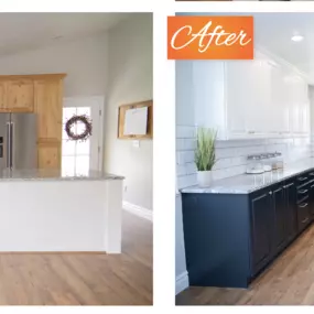 N-Hance Before and After Kitchen