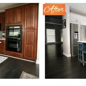 N-Hance Before and After Kitchen