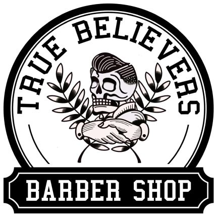 Logo fra True Believers Barber Shop
