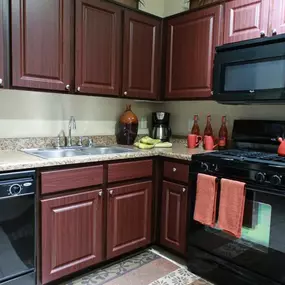 Kitchen at Sonata Apartments