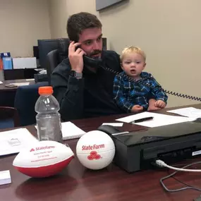 Throwback Thursday! Back when Trevor was starting at Dustin Kessler State Farm as a team member!