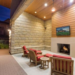 Outdoor Fireplace