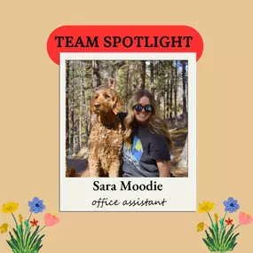 Meet Sara and Turtle! ???????? ???? She will be graduating from Boise State in May and is currently our rockin office assistant! Sara's pup Turtle is her sidekick in crime and always puts a smile on our faces. Congrats, Sara!! ???????? #ProudGraduate #OfficeAssistantLife #KimInsuresUs