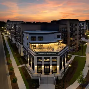 Camden Village District Downtown Raleigh Apartments Exterior