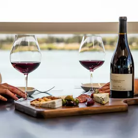 Enjoy Willamette Valley Vineyards at the Vancouver waterfront with gorgeous waterfront views from our balcony.