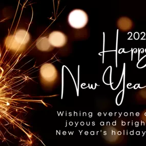 Wishing everyone a Happy New Year!!