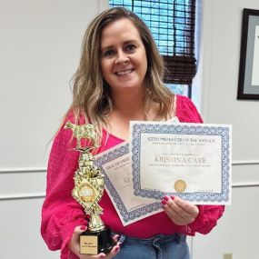 Look at our official office GOAT! (Greatest Of All Time) ????

Kristina Cave was awarded Top Producer of the Month for Auto, Health, and Over All for the month of January in our Agent Aspirant/High Performance Group! ????

Kristina diligently works to insure you are saving the most while insuring your family has adequate coverage. I am so proud to have her on my team.

Way to go Kristina! I am excited to see what else 2024 has in store for you and the team! ♥️

#GOAT #Auto #Health #Fire #WayToGo