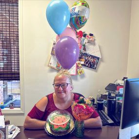 Happy Lauren Workiversary Day! ☀️

Seven Years! ????????????

Sending heartiest wishes to one of the nicest employees! We are grateful to you for all the contributions that you afford to make the office progress!