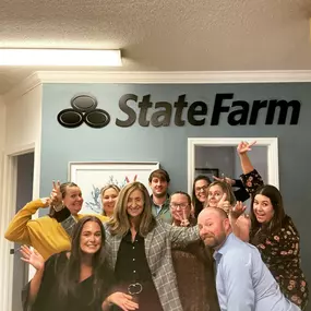 We celebrated Thanksgiving with everyone from both offices today. To have everyone at the Legacy office was such a blessing! (And a great start to the week.) 
I hope all of you are able to celebrate your blessings this week. For me, I am thankful for this team. ♥️
Happy {early} Thanksgiving from all of us at Theresa Miley State Farm! ????????
#GobbleGobble #Thankful #Blessings #GoodNeighbors #WhatAreYouThankfulFor #LikeAGoodNeighborStateFarmIsThere