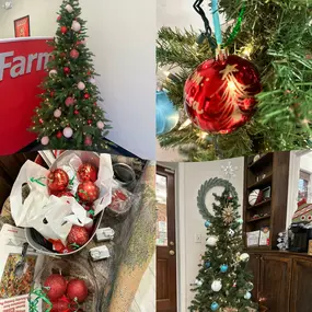 Both offices are getting Festive this week! ????✨♥️

Did you know that over two hundred Christmas trees caught fire this past year due to not enough water in the tree stand?

Let’s check your coverages, incase this were to happen to you.

????Killian Rd: 803-764-6779
????Lake Murray Blvd: 803-781-1540

#FireSafety #WhatsYourCoverage #WaterYourTree #LetUsHelpInsureYoureCovered
#LikeAGoodNeighborStateFarmIsThere
#TheresaMileyStateFarm #GoodNeighbor