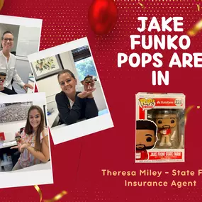 We are loving these Jake from State Farm Funkos! Want one? Come by for a quote and he's all yours! Already our customer? No problem! Send us a friend or family member and you can have one too! ????

⭐Don't forget to go vote for us for Best Auto Insurance in the 2025 Best of Irmo-Chapin competition!! ⭐
https://st8.fm/3xvDVTX

we are #58 ♥️

#FunkoCollector #ReferAFriend #FunkoGiveaway #StateFarmQuotes #JakefromStateFarm