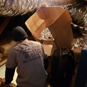 Thinking about changing your air ducts to increase efficiency? Dont wait till summer when its hot. Save money now due to less labor hours when the attic is tolerable.