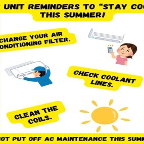 Here’s another reminder to stay safe this summer by checking your air conditioning unit and making sure you are all set to “stay cool” during the warm weather months! #Codyismyagent