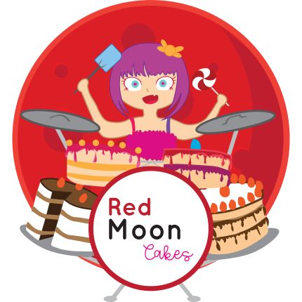 Logo fra Redmoon Cakes