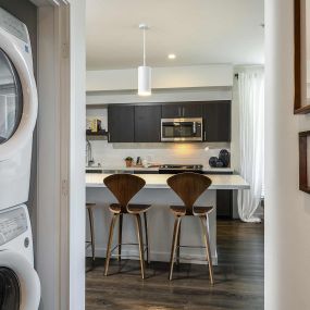 Front-Load Washers and Dryer Included at F11 East Village Luxury Apartments in downtown San Diego, CA