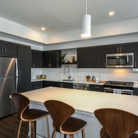 Chef-Inspired Kitchen at F11 East Village Luxury Apartments in downtown San Diego, CA