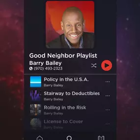 We believe finding the right coverage should be music to your ears. Whether you’re cruising down the road, relaxing at home, or planning your next adventure, we’ll help make sure you’re covered for every track life plays.