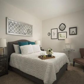 Master Bedroom at Trevi Apartments