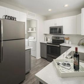 Elegant Kitchen at Trevi Apartments