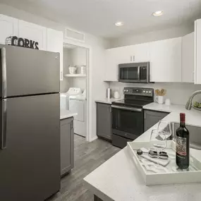 Elegant Kitchen at Trevi Apartments