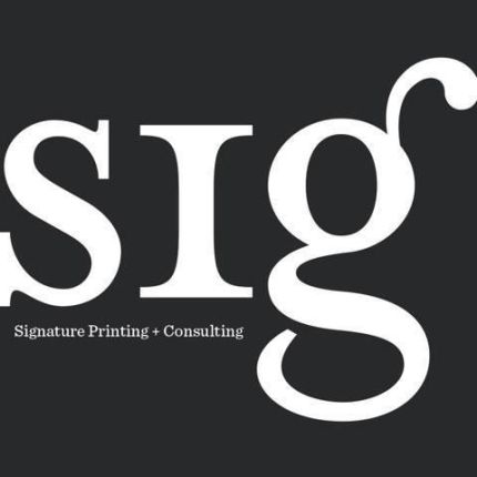 Logo de Signature Printing and Consulting