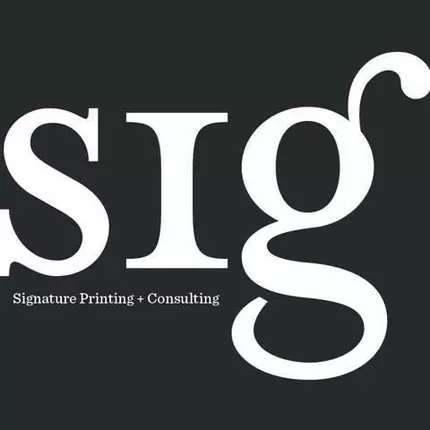 Logo von Signature Printing and Consulting