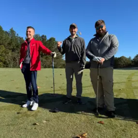 Guys day out golfing!