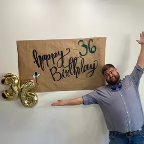 A huge Happy Birthday to our wonderful boss! So glad we were able to celebrate you! Here's to many more ????????????