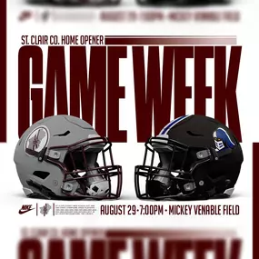 Montgomery Catholic comes to town this week for our home opener. There is no other place to be Friday night. Period.