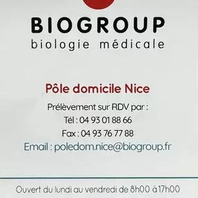 Bild von BIOGROUP CÔTE D'AZUR -  Laboratoire Nice - Jean Jaurès