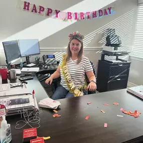 Happy Birthday to our Hilary!  We hope you have the best day ever ????