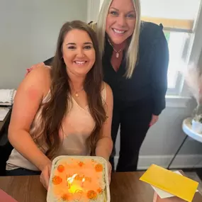 Happy Birthday Taylor!!! Shout out to @southernblendyulee for the awesome doughnuts and THE newest Bakery in town @breakableheartsllc for the delicious cake ???? Taylor, our team is blessed with the grace and grit you bring to the table! We hope you have an amazing week!!