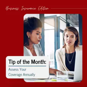Keep your business safe and sound! It's important to assess your business insurance coverage annually to stay ready for any changes or growth in your company. If you'd like some help reviewing your policy, don't hesitate to reach out to us. We're here to make sure your business is properly covered.