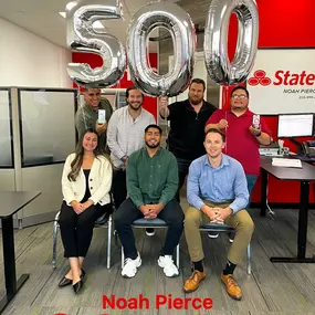 ???? We’re thrilled to announce that our office has reached 500 five-star Google reviews! 
Huge shoutout to the hardworking team at Noah Pierce State Farm who go above and beyond every day to provide exceptional service. ???? 
Thank you to our incredible clients for trusting us with your insurance needs, your support means everything! Here’s to many more milestones together! ????